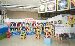 作品展展出的艺术作品以童心看世界，充分体现幼儿的想象力及创造力。