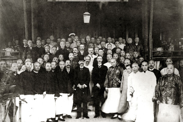 Opening ceremony of Kwong Wah Hospital on 9 October 1911