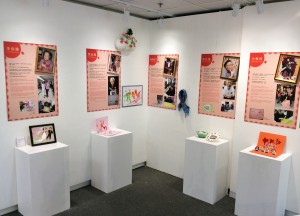 Photo 1 to 3 are the different art works from the elderly to show their thoughts towards living, aging, sickness and death in TWGHs i-dArt：Grandpa Grandma Series: “Next Stop … the Blink Blink Place” –expressive art lessons on life and death with elderly Exhibition.