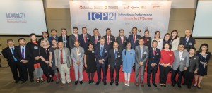 Group photo with Guests of Honours, Keynote and Plenary Speakers, Supporting Organization, Sponsors, Board of Directors of Tung Wah Group of Hospitals and representatives of the Co-organizers