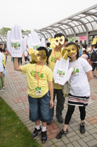 参加者各出奇谋，以不同造型出现，争夺「最佳生日造型奖」，为活动添上不少欢乐气氛。
