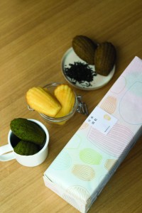全新产品「焙茶、抹茶、柚子手工贝壳蛋糕」的三重奏伴手礼。