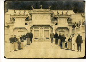 1923年「马场先难友纪念碑」开幕典礼的照片